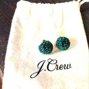 J Crew Crystal Pave Earrings